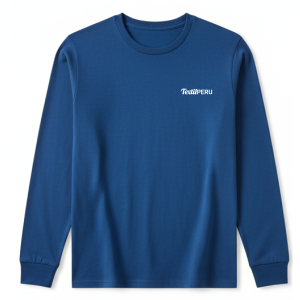 Camiseta Manga Larga Azul