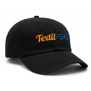 Gorra Béisbol Negra Bordada